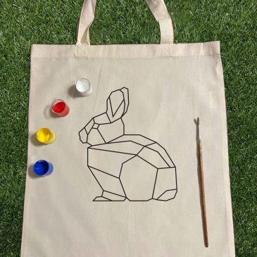 Rabbit Tote Bag